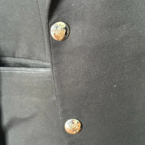 Moncler Black Sport Coat Modern Cut